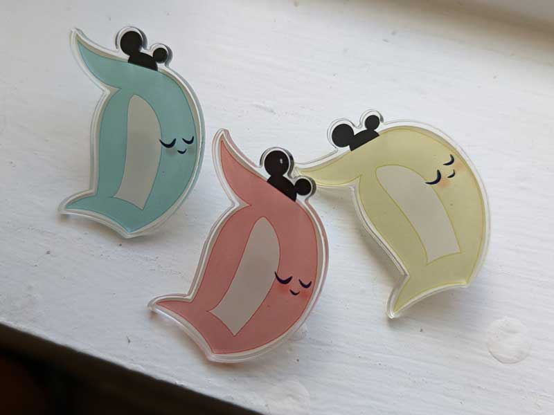 Broche "D" somnoliento