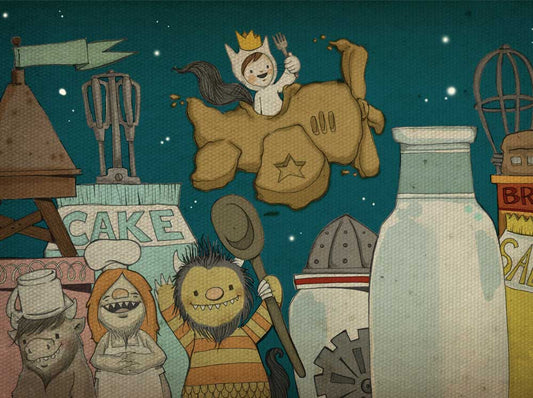 Cosas salvajes en la cocina nocturna - Tributo a Maurice Sendak