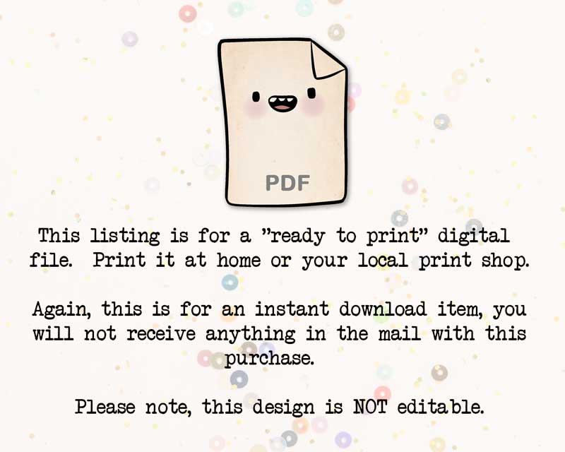 Spooky Nuggets Printable Banner