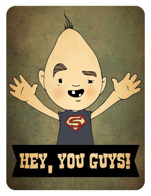 Hola chicos - Sloth de los Goonies Tarjetas de felicitación