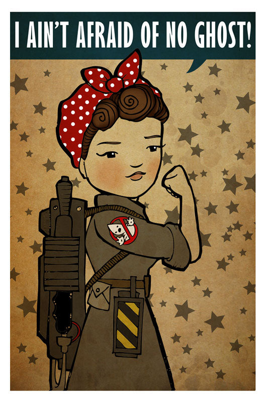 Rosie the Ghostbuster / Riveter Mashup