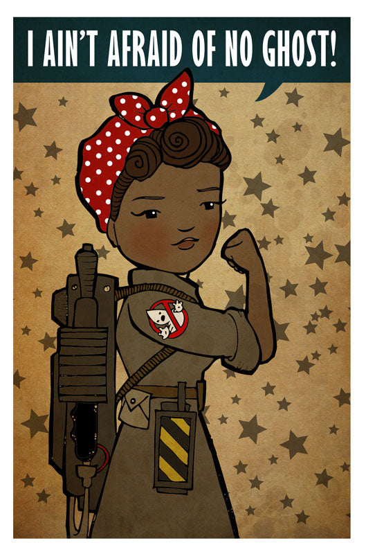 Rosie the Ghostbuster / Riveter Mashup