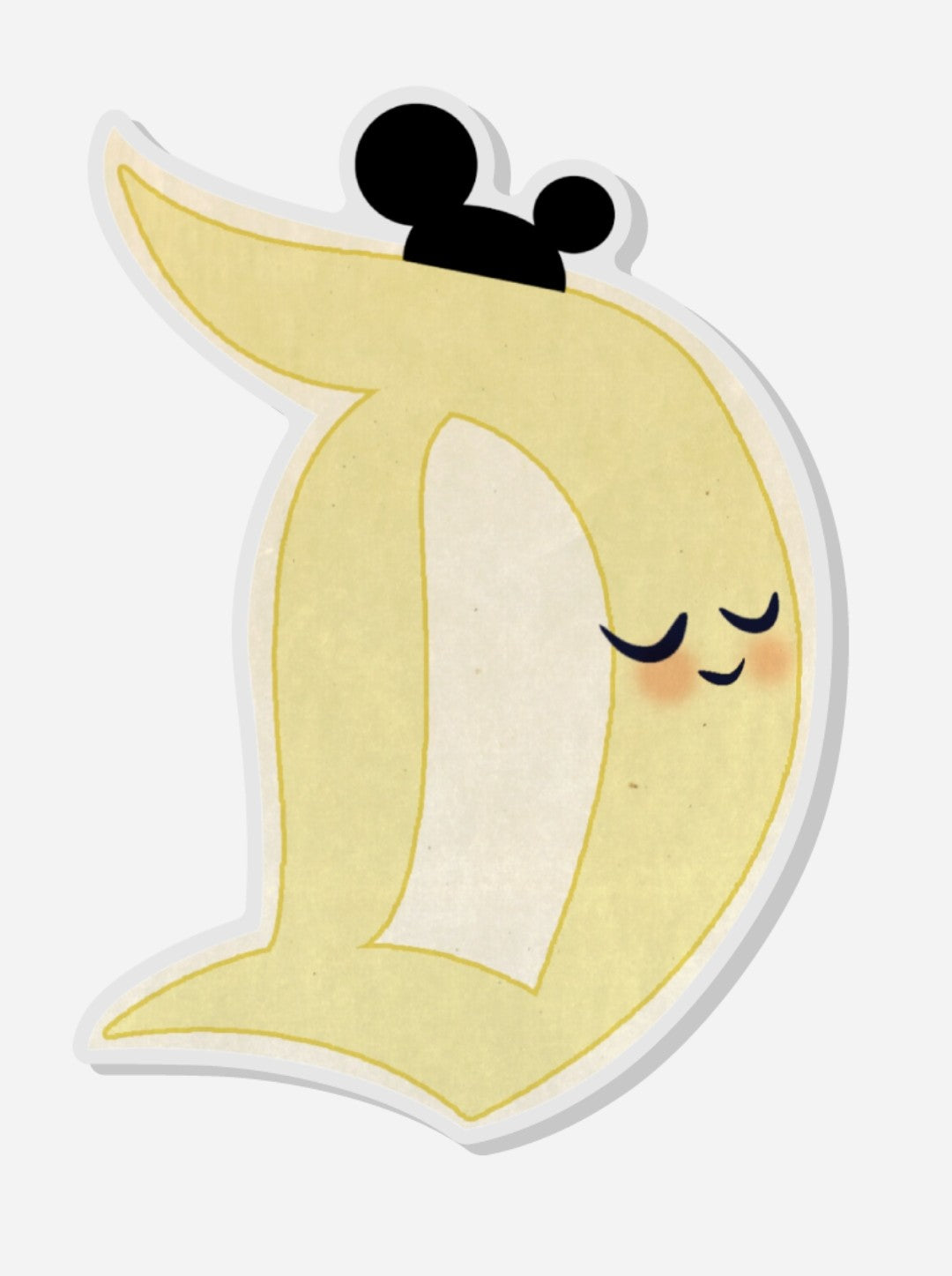 Broche "D" somnoliento