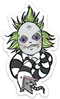 Beetlejuice Sticker