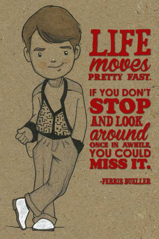 Ferris Bueller Print Pack
