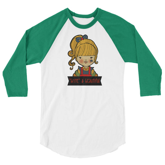 Camiseta raglán Rainbow Brite