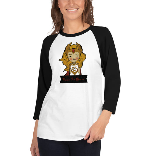 Camiseta shera raglán