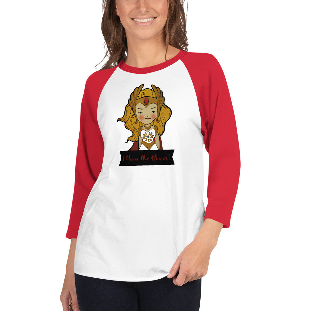 Camiseta shera raglán