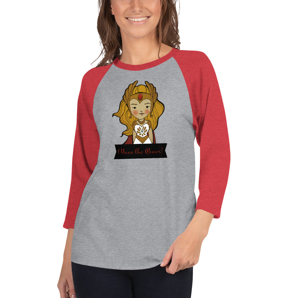 Camiseta shera raglán