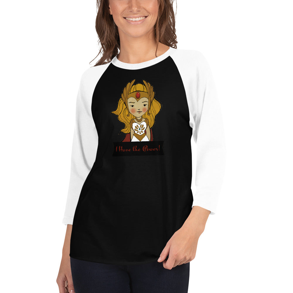 Camiseta shera raglán