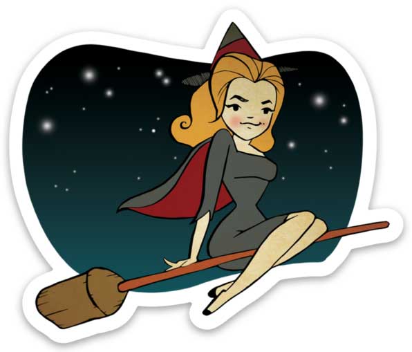 Bewitched Sticker