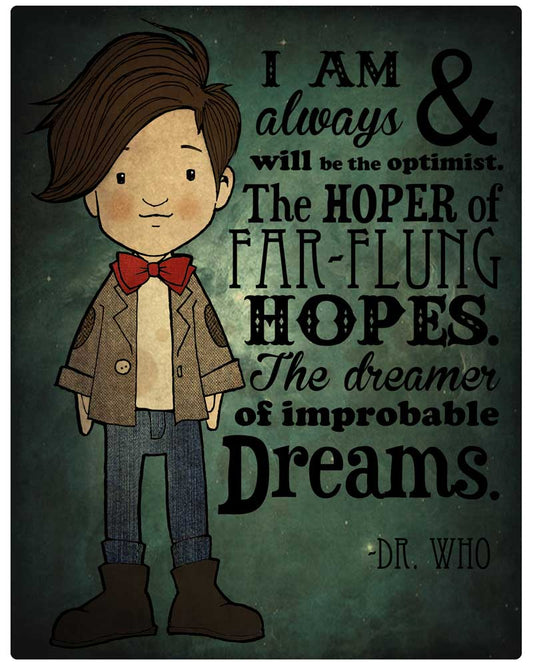 The Dreamer of Improbable Dreams - Dr Who