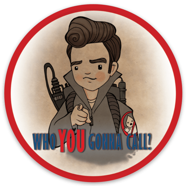 Ghostbusters "Who You Gonna Call?" Sticker